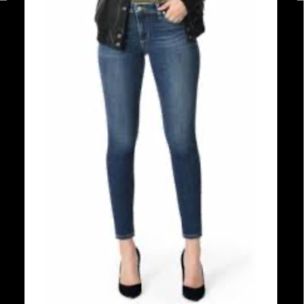 joe’s Skinny Ankle Mid Rise Stretch Jeans In Ellen